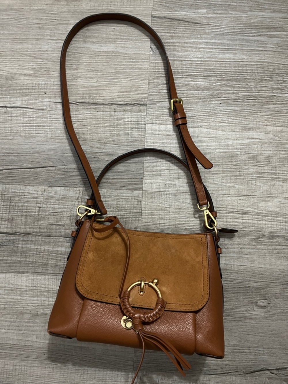 See By Chloe Leather Shoulder Bag - Picture 3 of 14